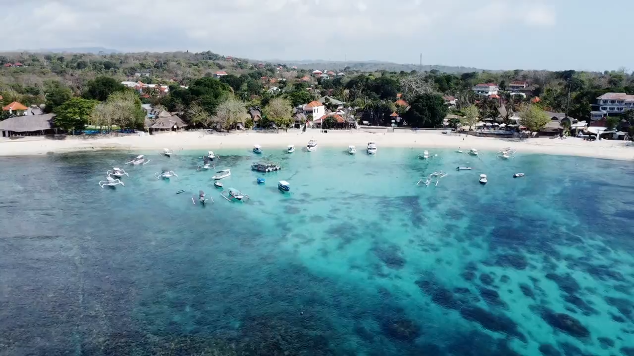 Nusa Lembongan, la isla considerada el "paraíso mochilero"