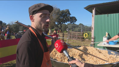 Las ovejas vuelven a la finca de La Milagrosa de Boadilla  para acompañar al Belén viviente