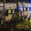 Trece heridos leves, tres de ellos menores, tras el choque de dos trenes  en Málaga