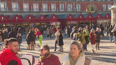 El centro de Madrid apura la cuenta atrás para Nochebuena