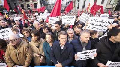 Feijóo: la moción de censura en Pamplona es "la primera factura" del  pacto PSOE-Bildu