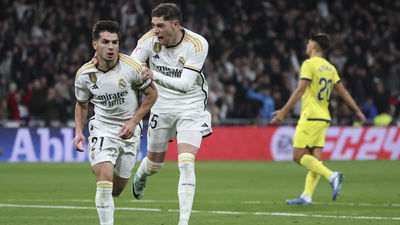 El Real Madrid golea al Villarreal, pero pierde a Alaba y Mendy (4-1)