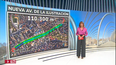 Las obras en la avenida de la Ilustración finalizarán en las próximas semanas