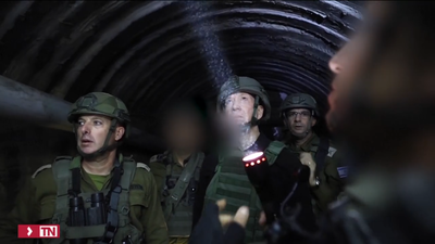 El Ejército descubre el mayor túnel de Hamás, a escasos metros de la frontera con Israel