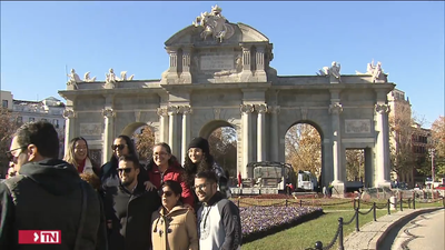 La Puerta de Alcalá luce palmito, ya terminada su restauración