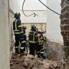 Muere un trabajador en el derrumbe de una obra en el centro de Madrid