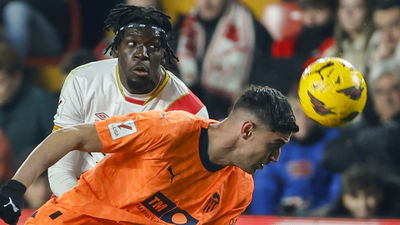 0-1. El Valencia asalta Vallecas y amarga la Navidad al Rayo Vallecano