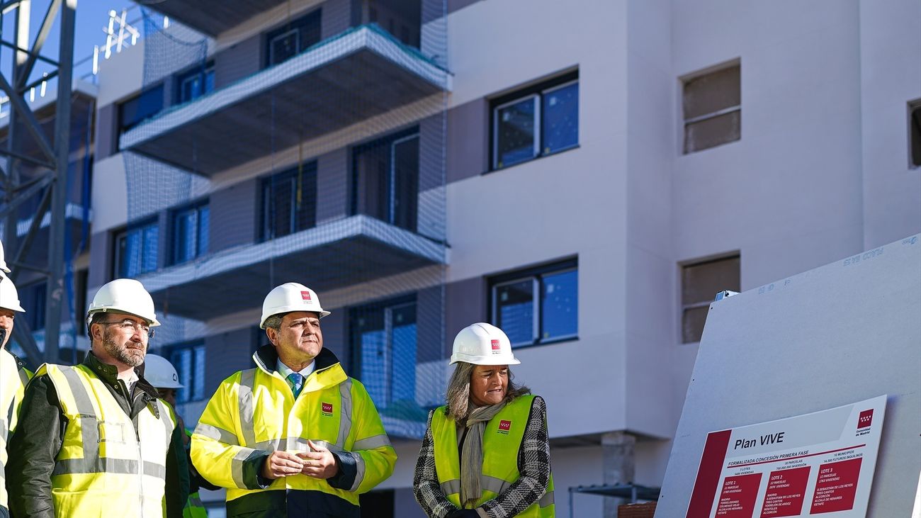 La Comunidad de Madrid entregará en Colmenar en 2024 un total de 282 pisos en alquiler del Plan Vive