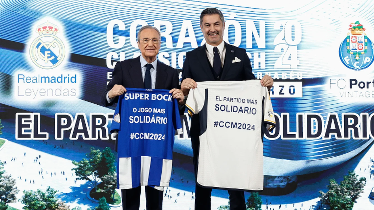 Real Madrid-Oporto, la XI edición del Corazón Classic Match
