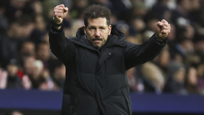 Simeone: "Ojalá podamos cuidar y tener a Griezmann con nosotros un tiempo más"