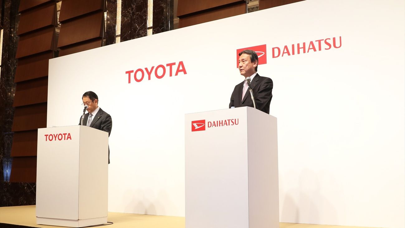 Acuerdo entre Toyota y Daihatsu. Imagen de archivo