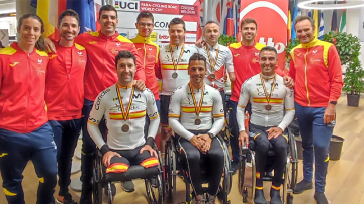 Selección española de ciclismo paralímpico / COE