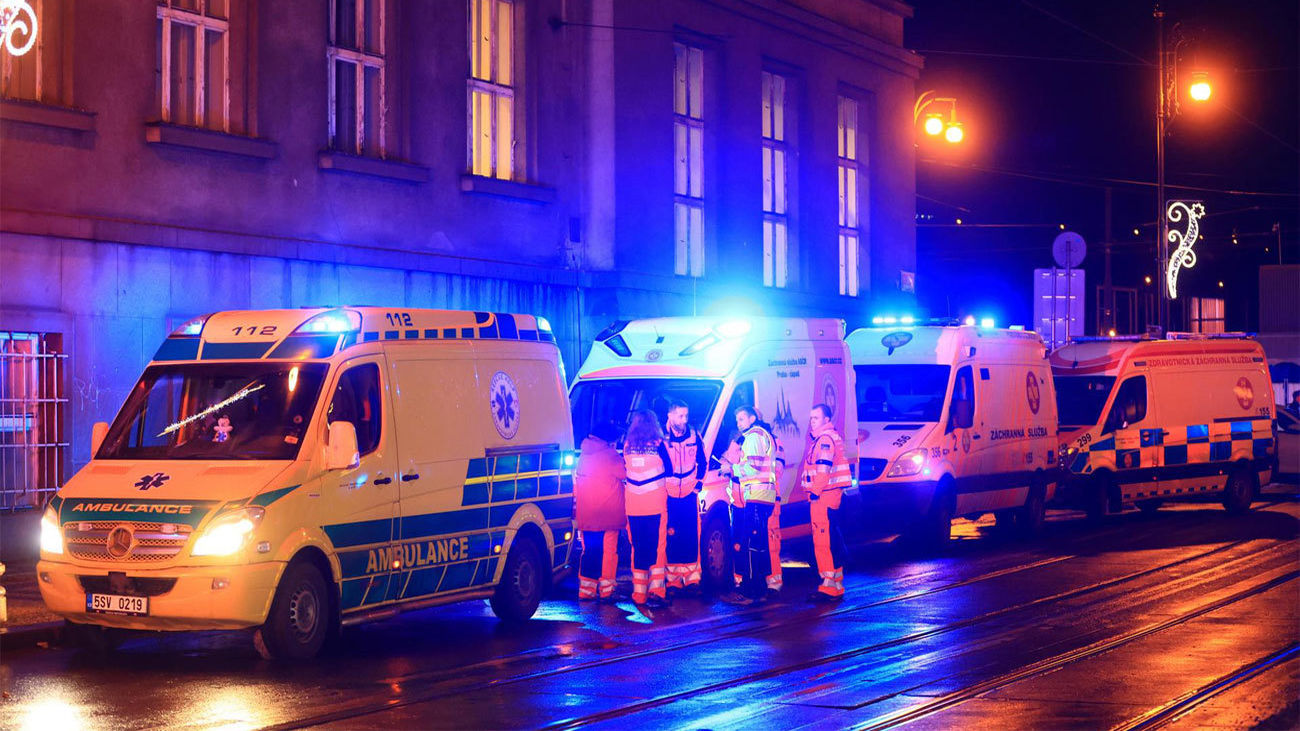 Un tiroteo en la Universidad Carolina de Praga causa 15 muertos y  24 heridos