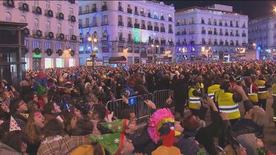 La Puerta del Sol tendrá un aforo de 15.000 personas para las campanadas