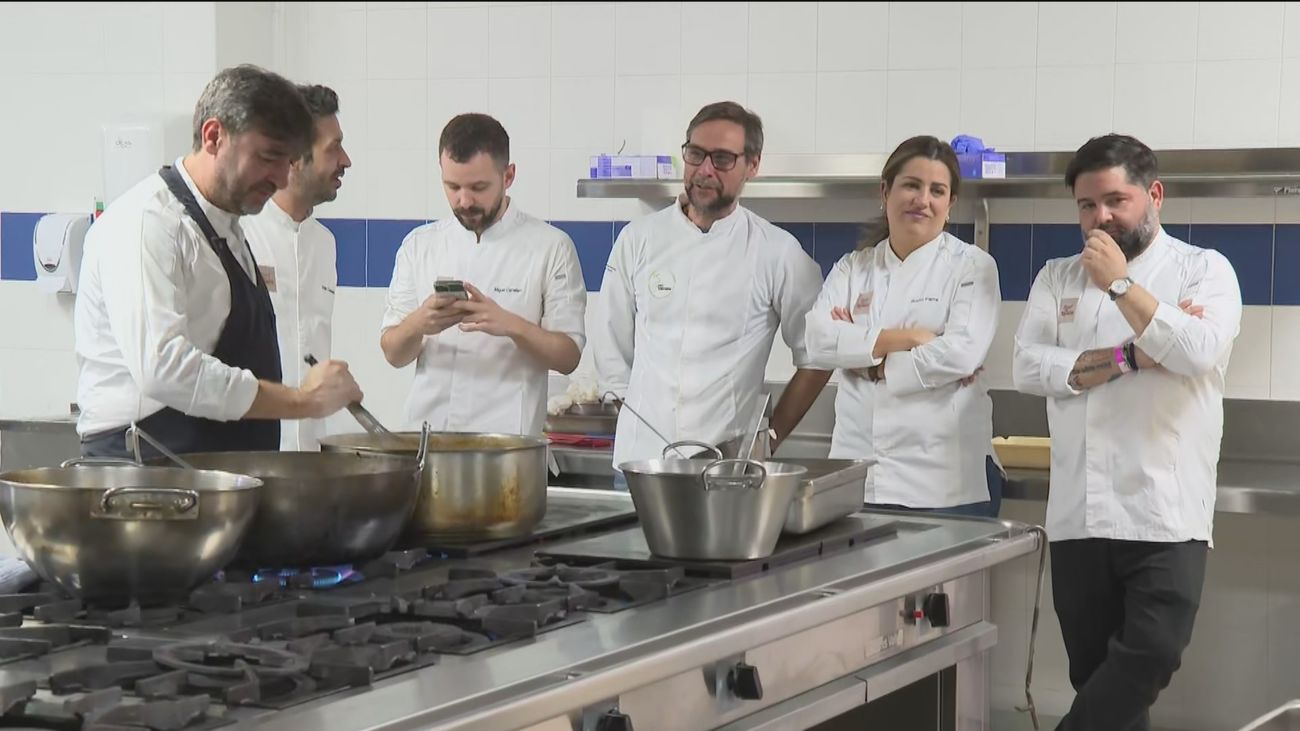 Comida solidaria de Estrella Michelín