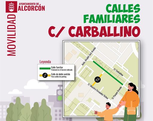 Calle peatonal en Alcorcón / AYTO ALCORCÓN