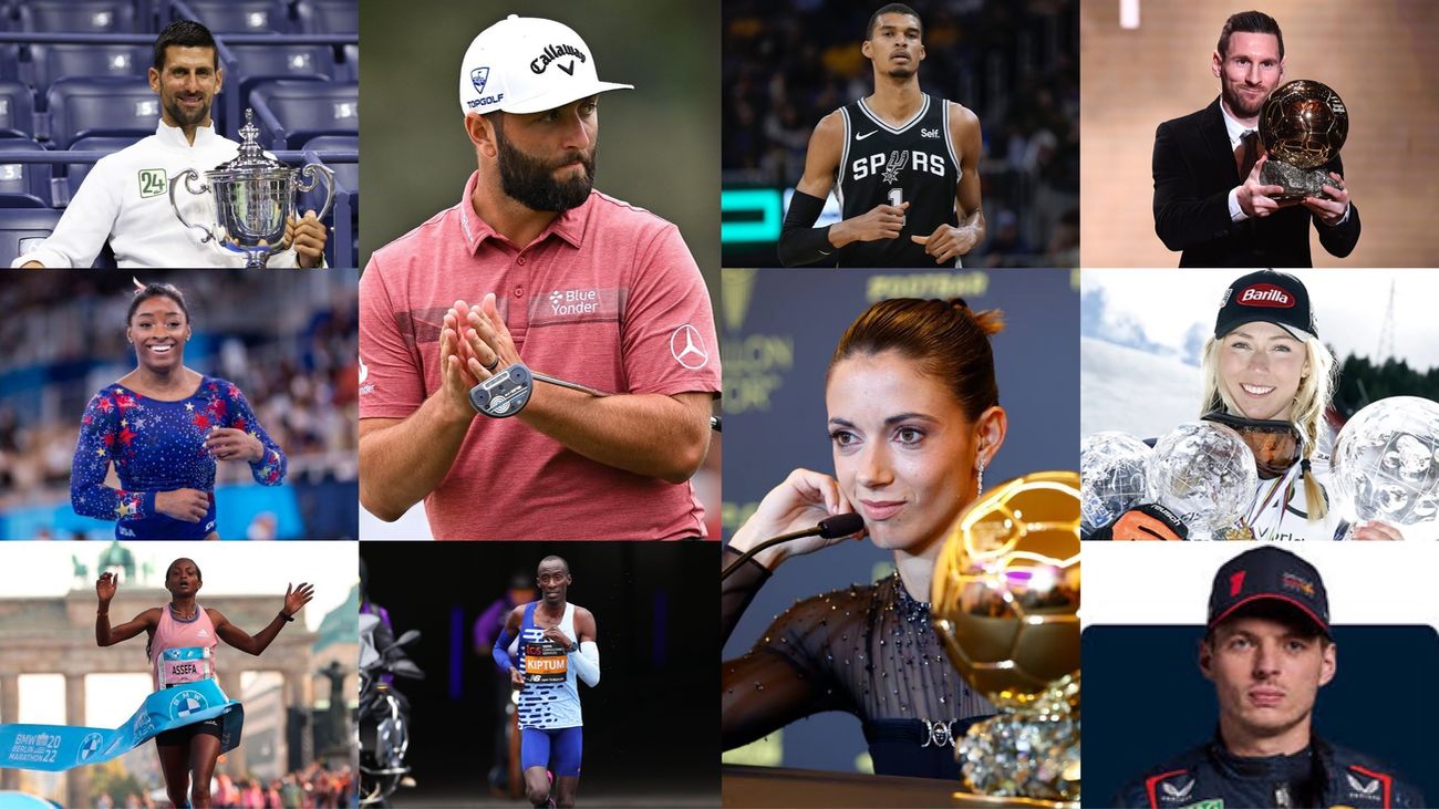 Los 10 deportistas de 2023