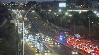 Más de un millón de desplazamientos en la Comunidad de Madrid en la primera operación salida de las Navidades