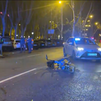 Una mujer atropellada por un VTC tras ser empujado por otro coche en Madrid