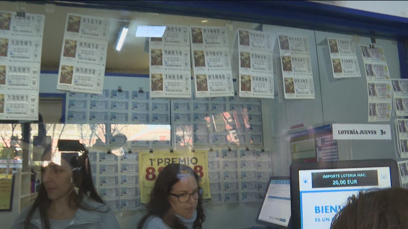 El día después del 'Gordo', en el barrio del Pilar