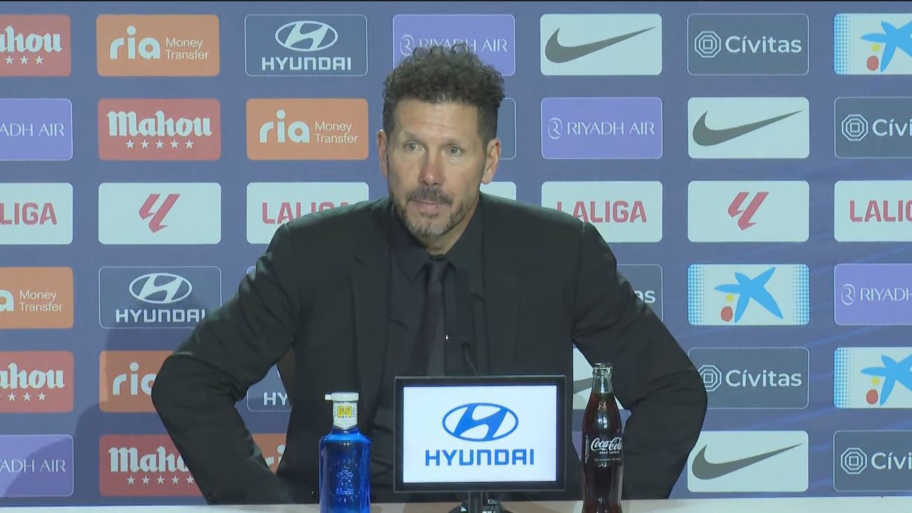 Simeone: "Hemos hecho un año muy bueno", pero "hay que defender mejor" en 2024