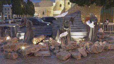 La guerra en Palestina apaga la Navidad de Belén