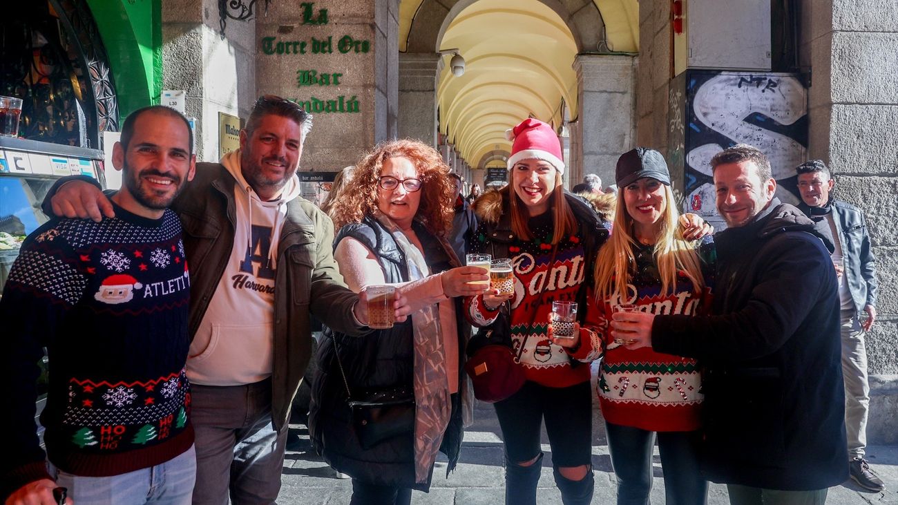 La 'Tardebuena' llega a las terrazas de Madrid