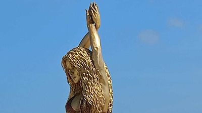 Una estatua de 6,5 metros homenajea a Shakira en su Barranquilla natal
