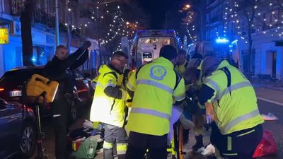 Un hombre, en estado grave tras ser atropellado por un automóvil en la calle Ferraz