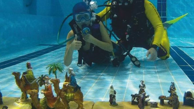 Sumérgete en las profundidades del belén de Moralzarzal