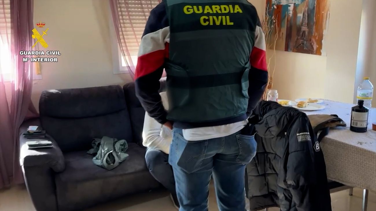 La Guardia Civil libera a una persona que estuvo secuestrada durante dos días en Calpe (Alicante)
