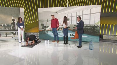 Así es la rutina de ejercicios de Miguel Peinado para bajar de peso desde casa