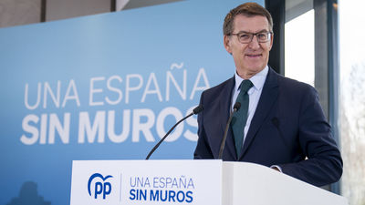 Feijóo acusa a Sánchez de llevar al PSOE "fuera del constitucionalismo" al acabar 2023 "brindando con Bildu"