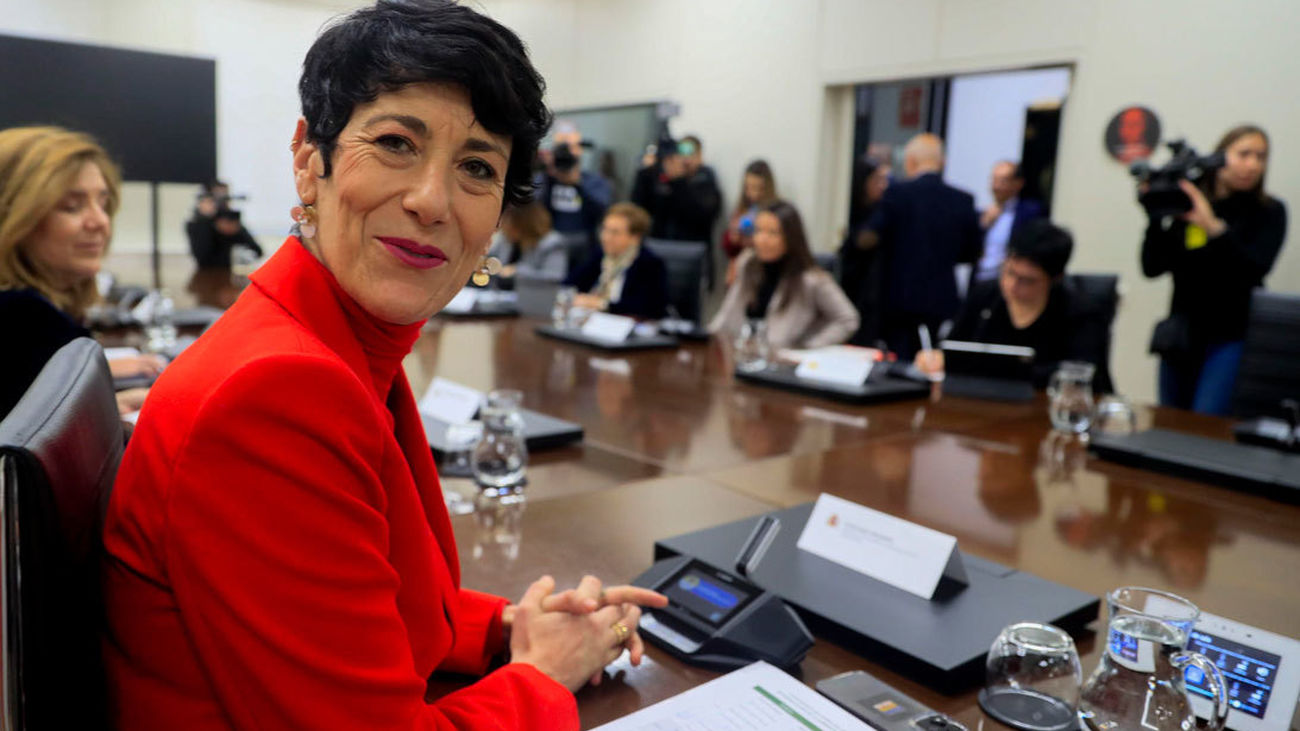 La ministra de Inclusión, Seguridad Social y Migraciones, Elma Saiz