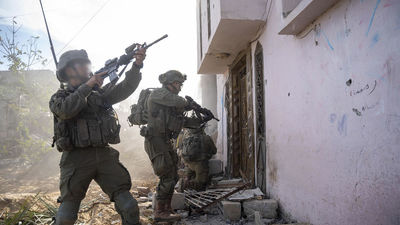 Israel muestra un nuevo túnel cerca de un hospital en la zona palestina