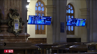 El Ibex 35 sube el 0,16% y  cierra en 10.102 puntos la última sesión de 2023