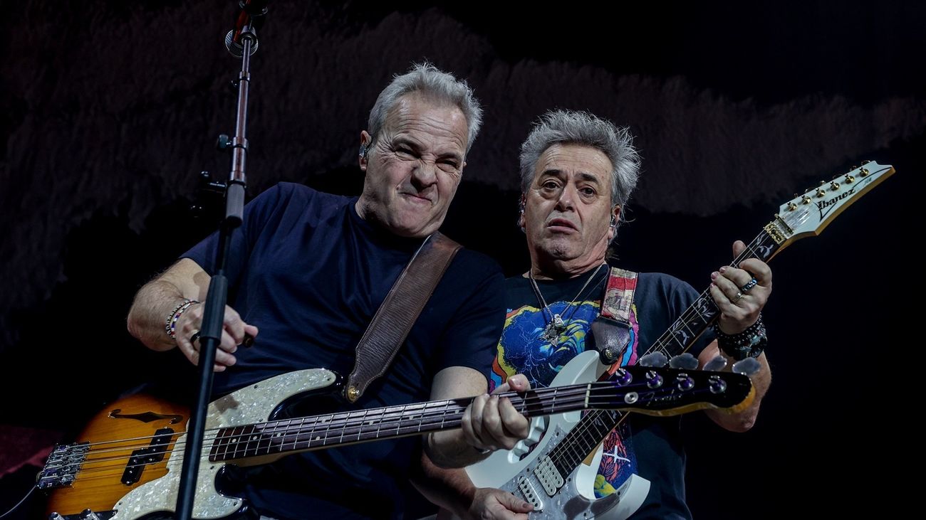 Los Hombres G reivindican en Madrid sus 40 años "sin fecha de caducidad"