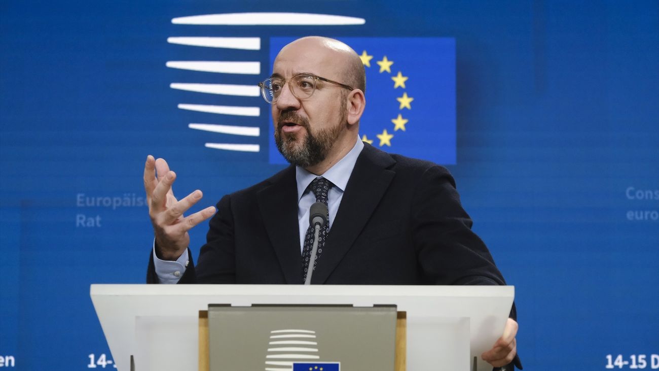 El presidente del Consejo Europeo, Charles Michel