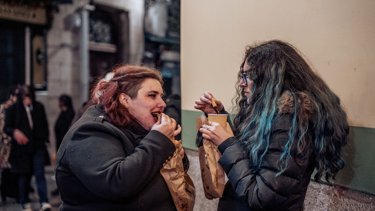 La Nochevieja sigue viva en Madrid... 24 horas después