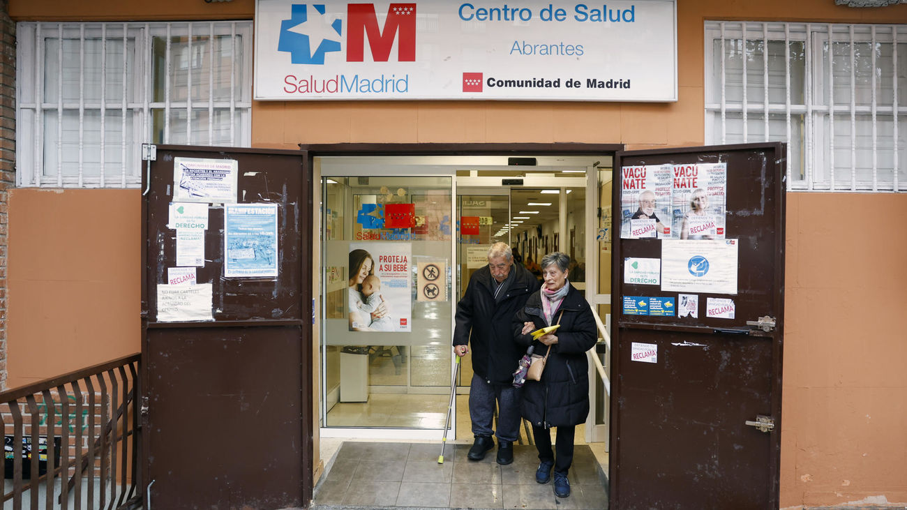 Imagen de un centro de salud de Madrid