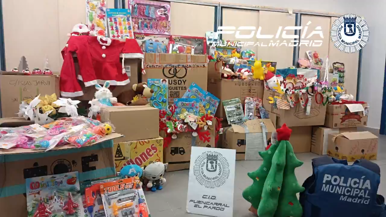 Intervenidos más de 7.000 juguetes peligrosos en Madrid
