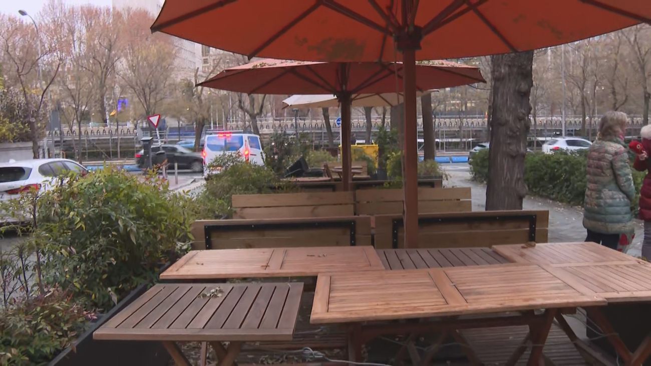 Finaliza el plazo para la retirada de las terrazas Covid