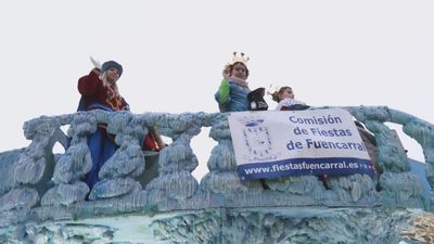 Así se ha vivido la Cabalgata de Reyes en el Barrio del Pilar