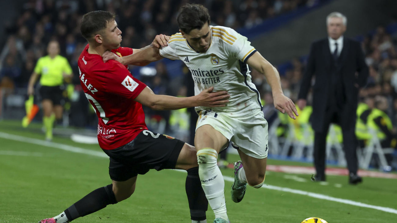 Brahim ante el Mallorca
