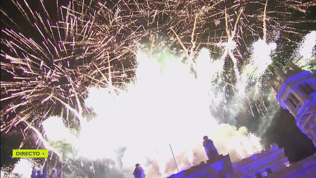 Así ha sido el espectáculo de fuegos artificiales con el que Madrid recibió a los Reyes Magos de Oriente