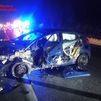 Provoca un accidente de cinco vehículos en una autovía navarra y da positivo en alcohol
