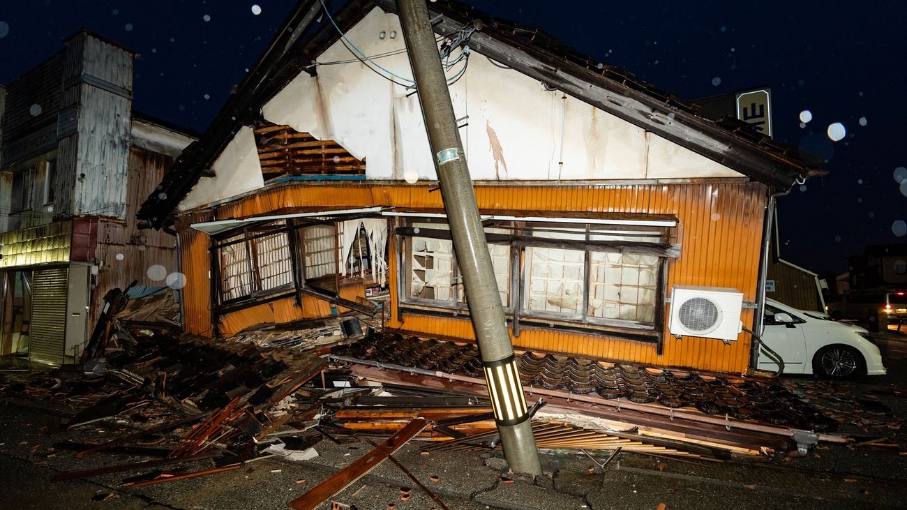 Daños materiales por el terremoto de Japón
