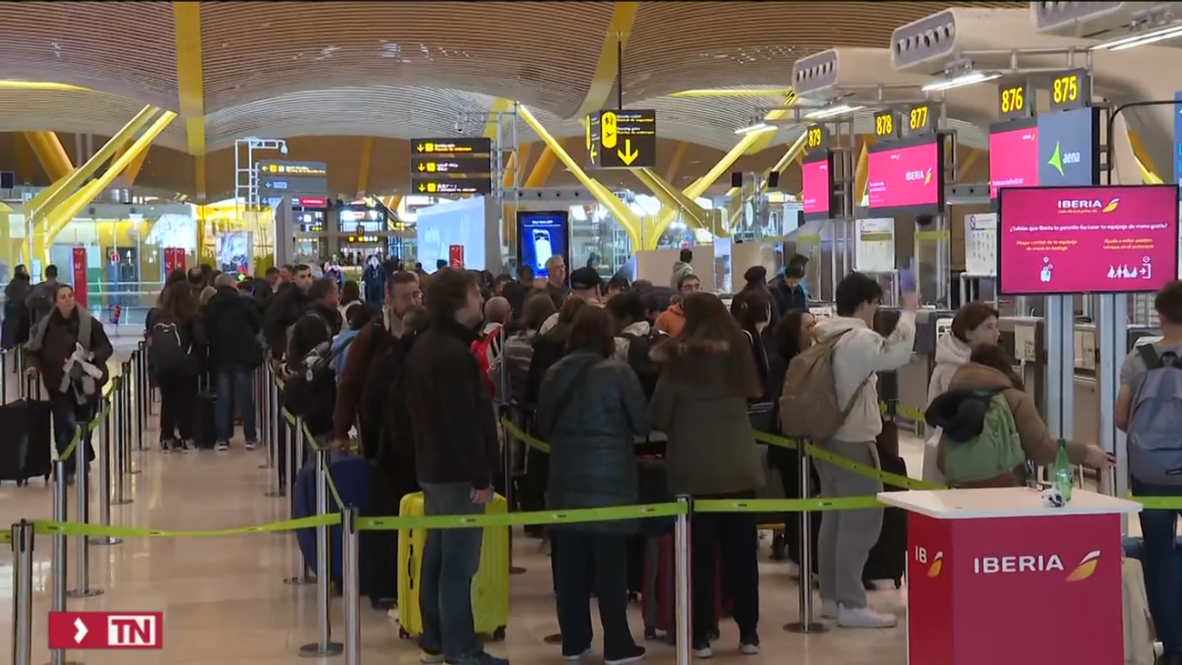 Iberia cifra en 20,2% el seguimiento de la huelga de handling, con una puntualidad del 82%