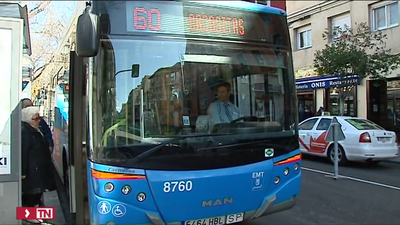 Los autobuses de la EMT serán gratis este lunes y martes