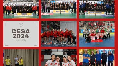 Las Selecciones madrileñas de balonmano brillan en el Campeonato de España